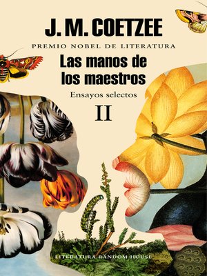 cover image of Las manos de los maestros. Ensayos selectos II